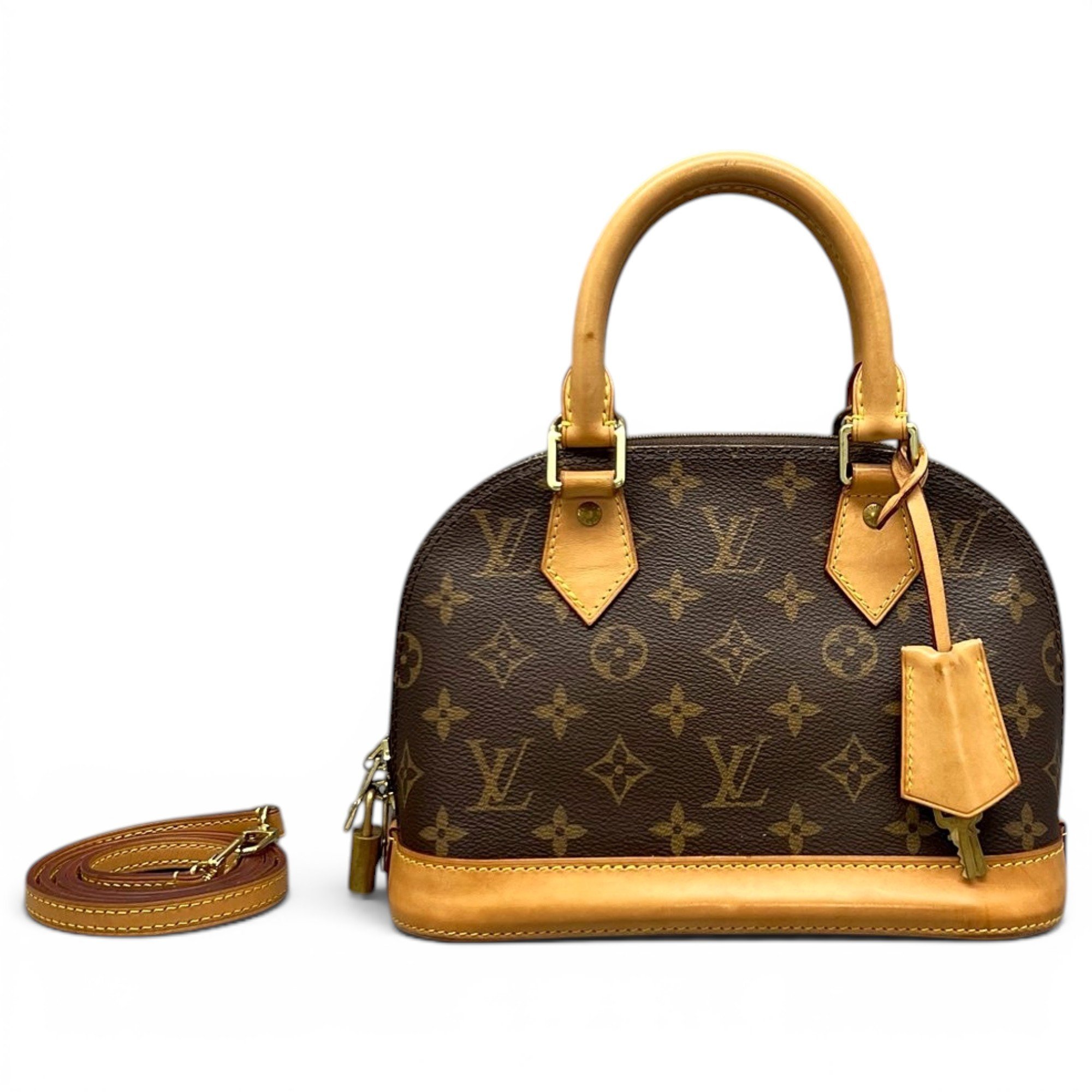 Alma BB leather handbag
