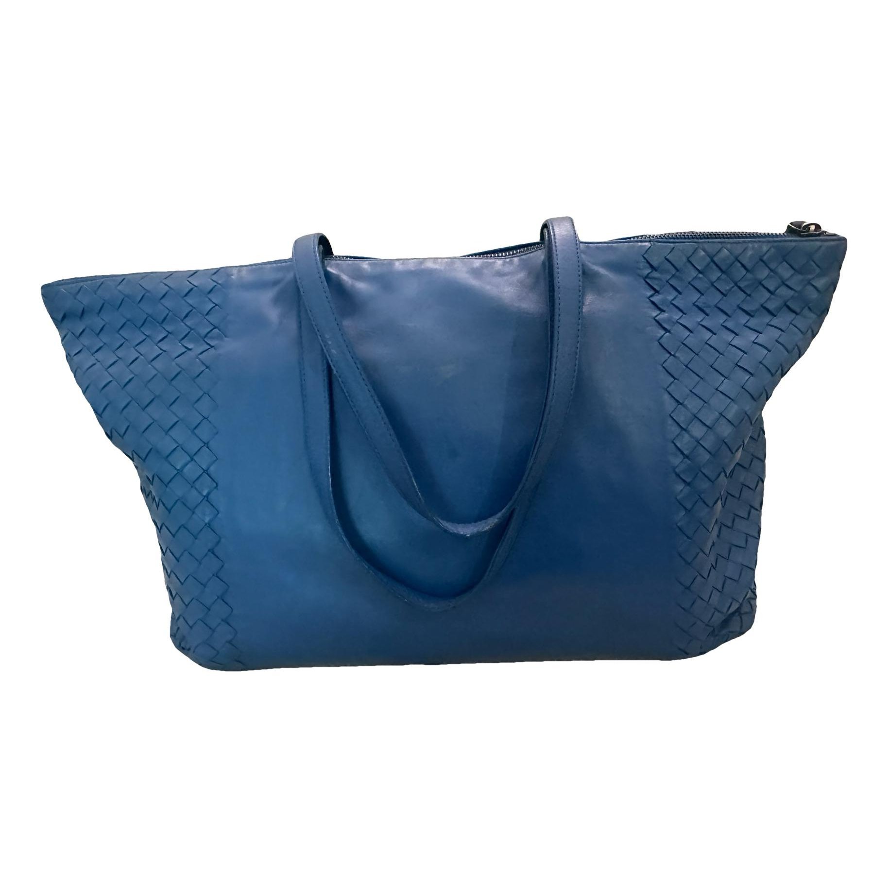 Fourre-Tout leather handbag