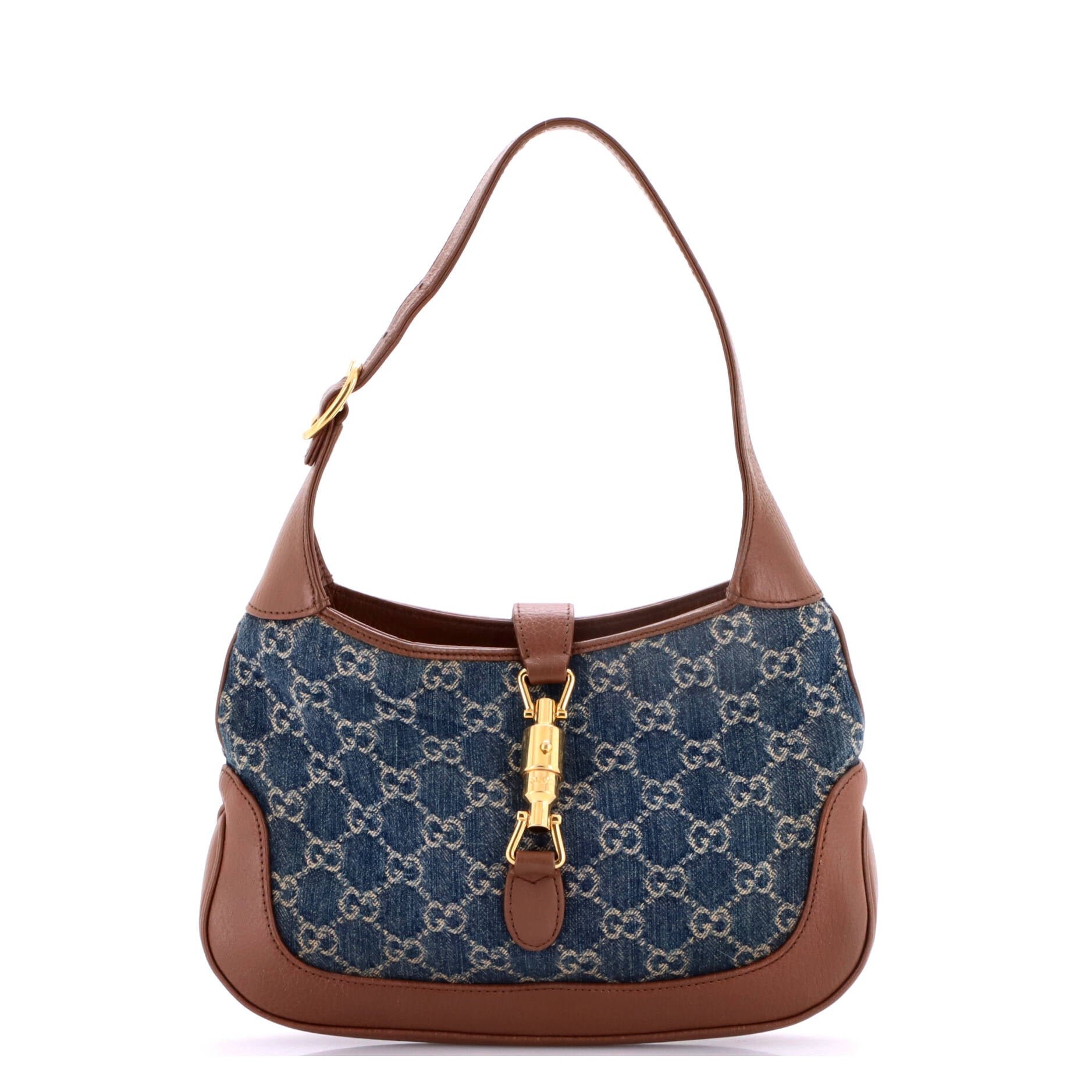 Jackie 1961 Hobo GG Denim Small