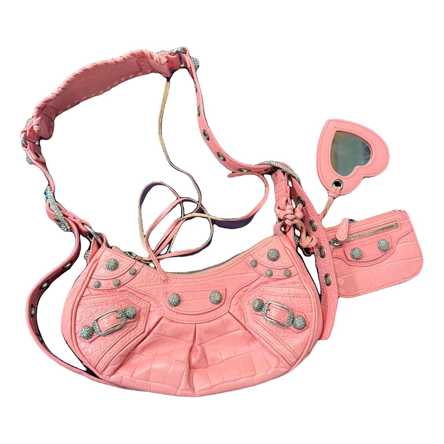 Le Cagole leather handbag