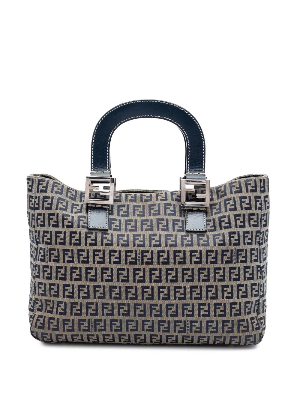 Fendi 2000-2010 Small Zucchino Canvas Twins tote bag