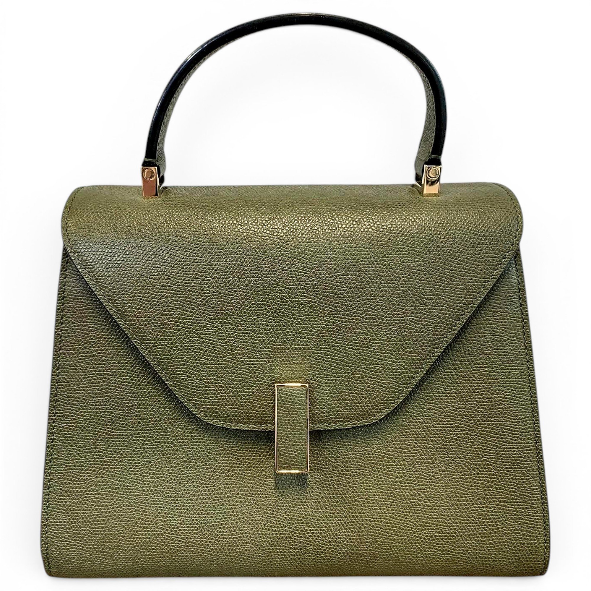 Iside leather handbag