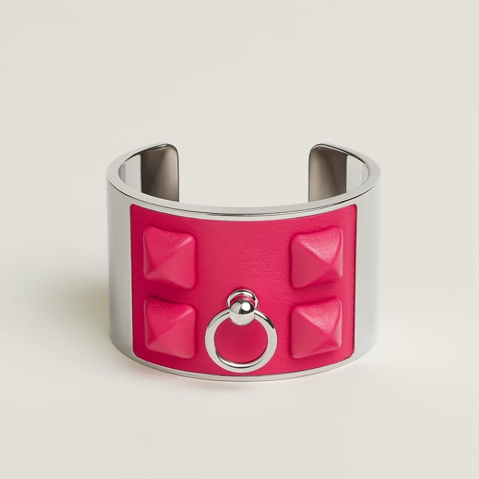 Rose Mexico Collier De Chien Medor Gaine Cuff Bracelet