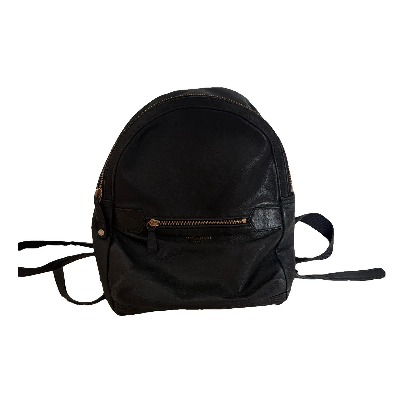 Leather backpack