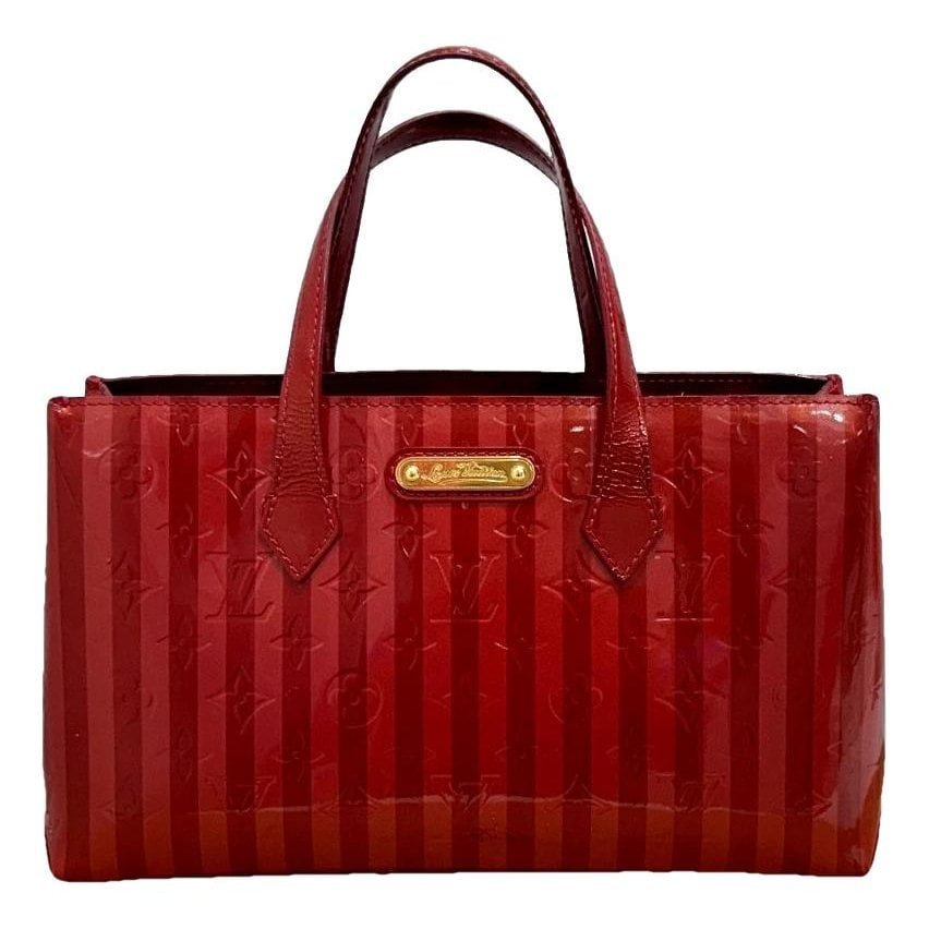 Wilshire patent leather tote