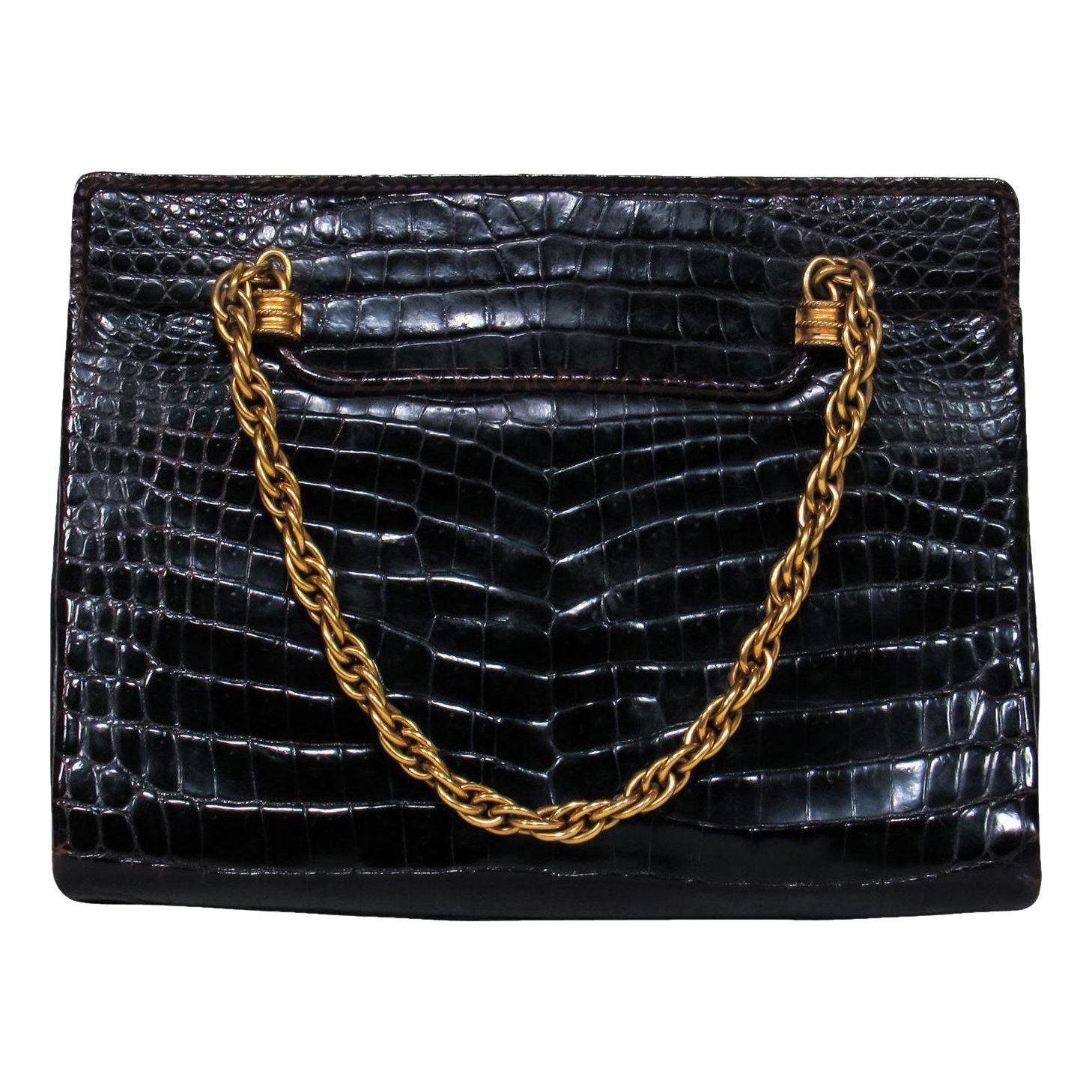 Leather handbag