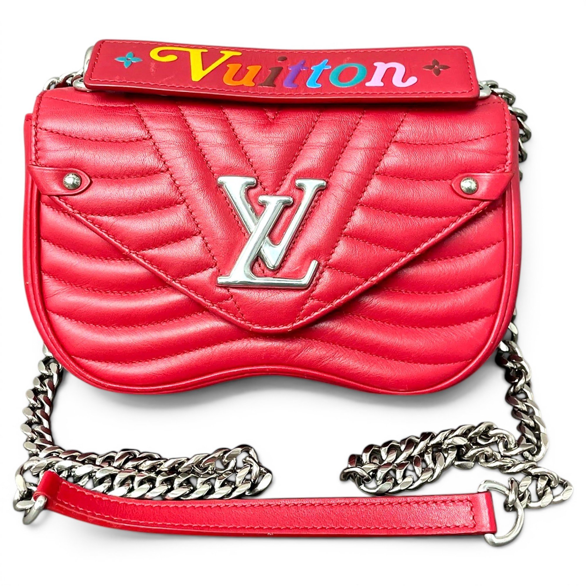 New Wave leather crossbody bag