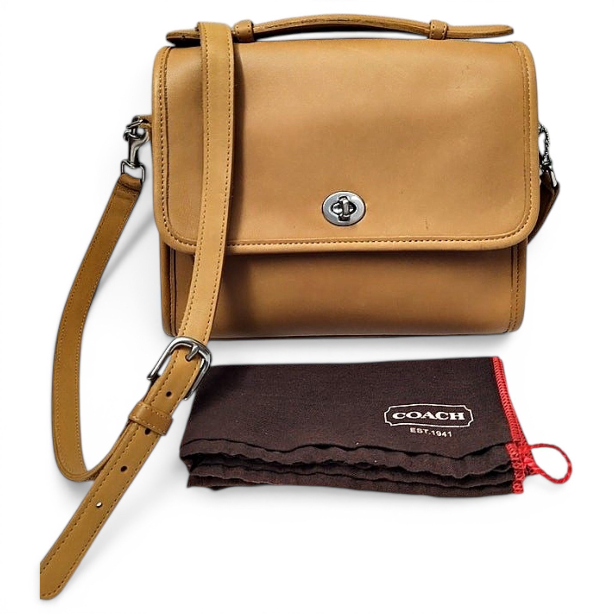 Leather crossbody bag