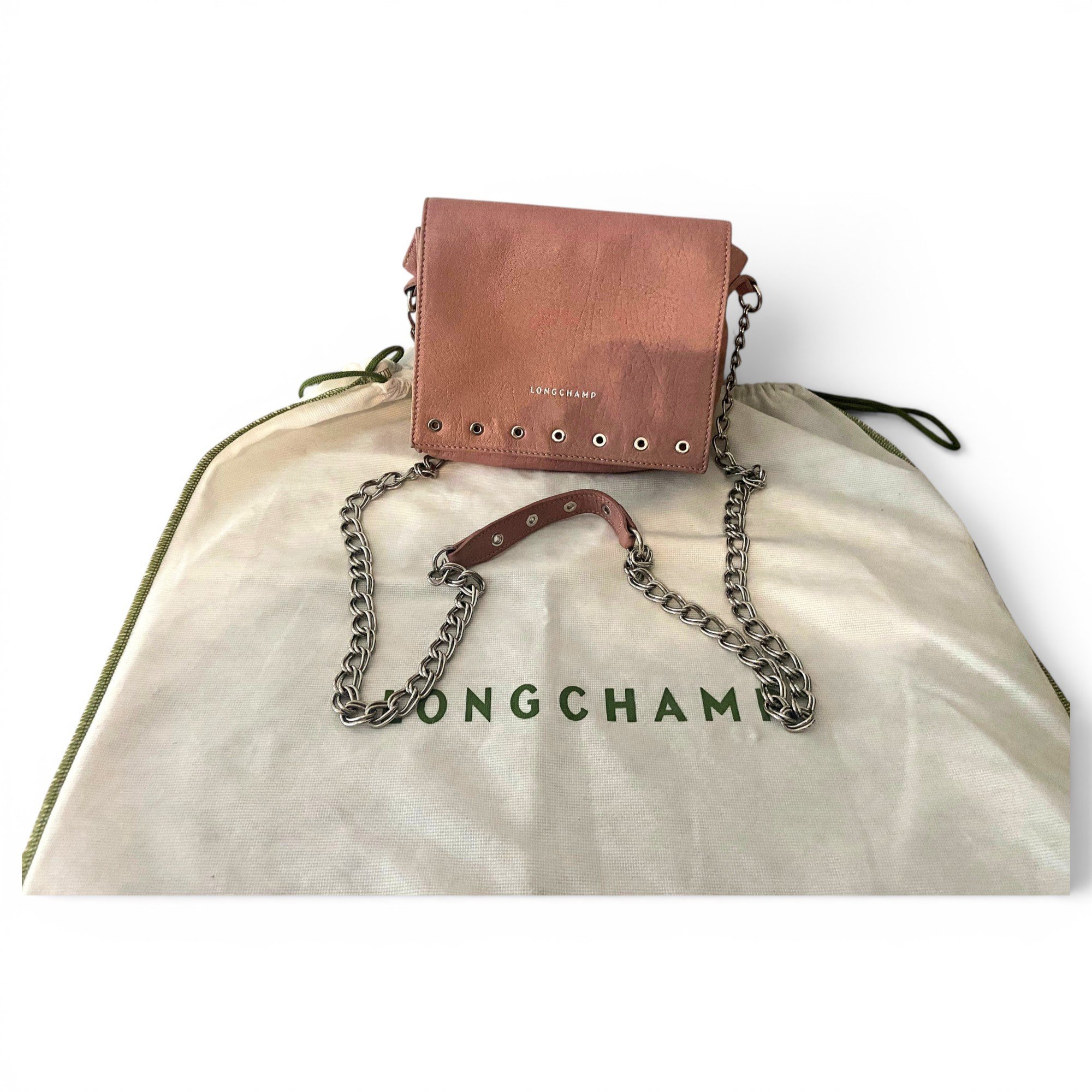 Leather crossbody bag