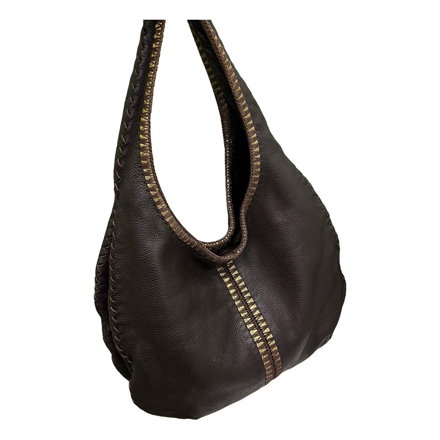 Leather handbag