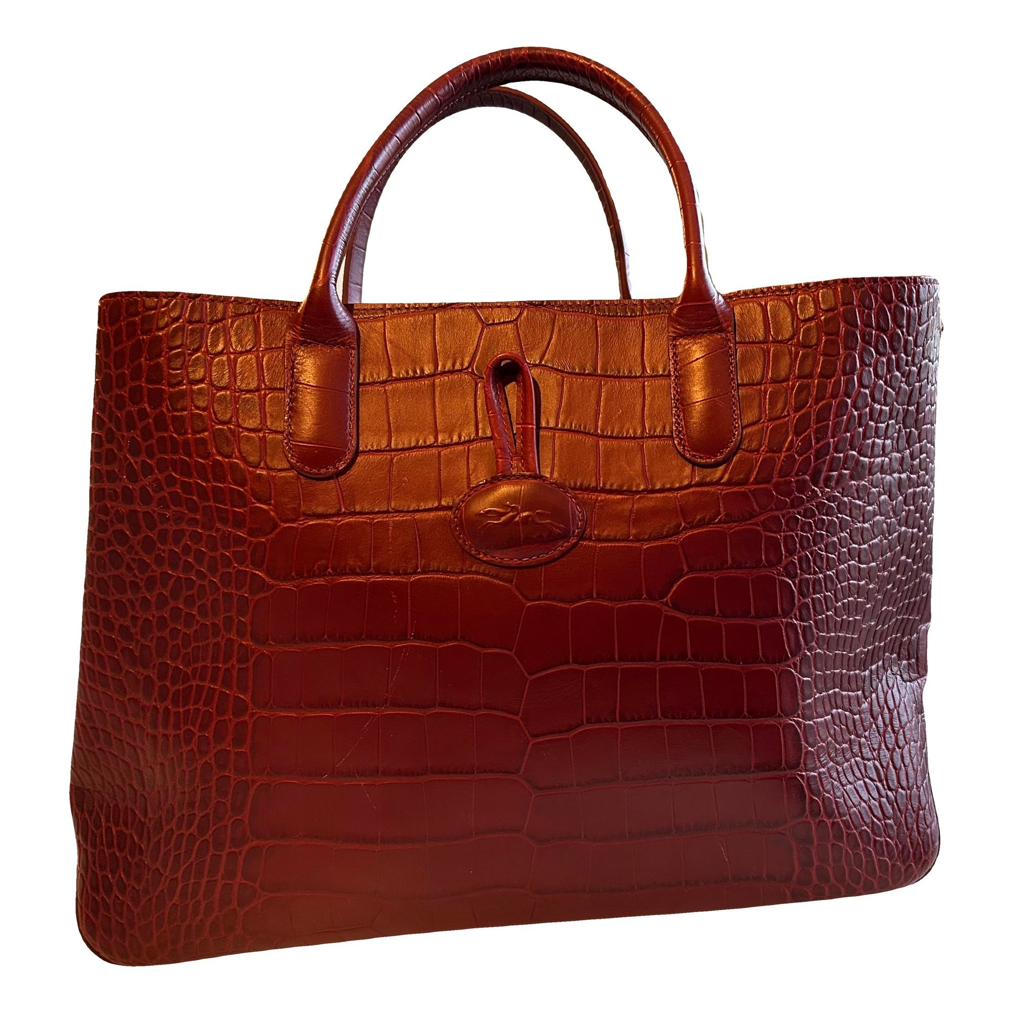 Longchamp Roseau leather tote