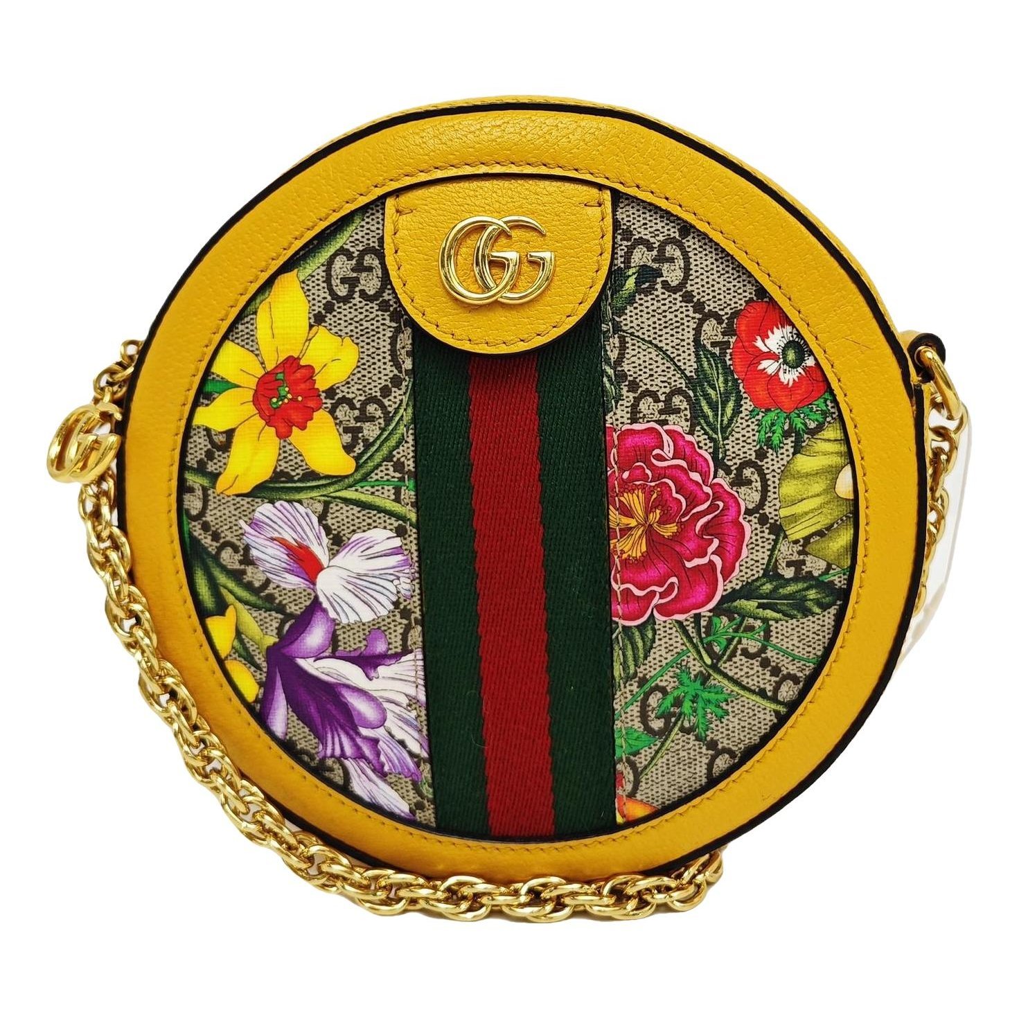 Ophidia Round cloth handbag