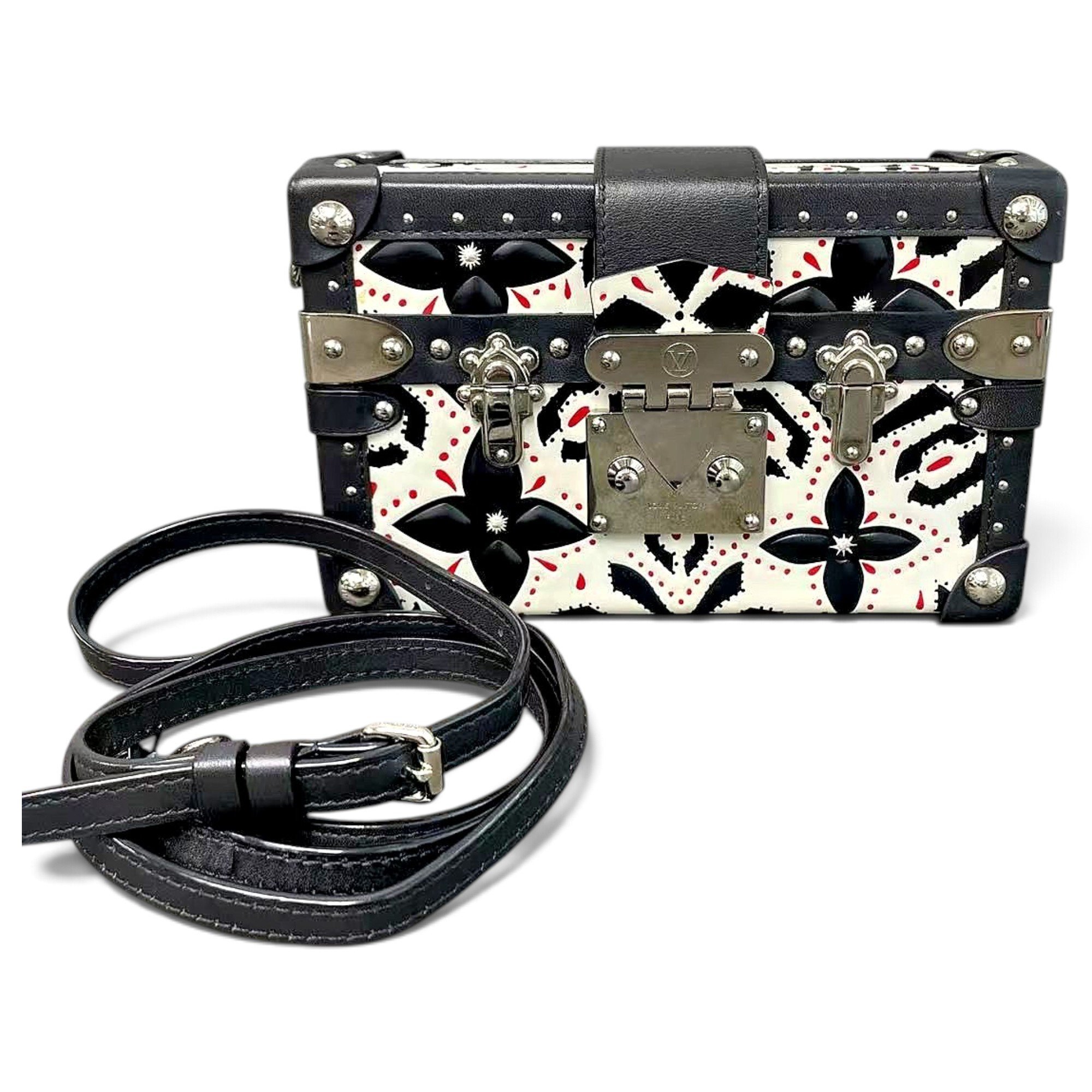 Louis Vuitton Petite Malle leather handbag