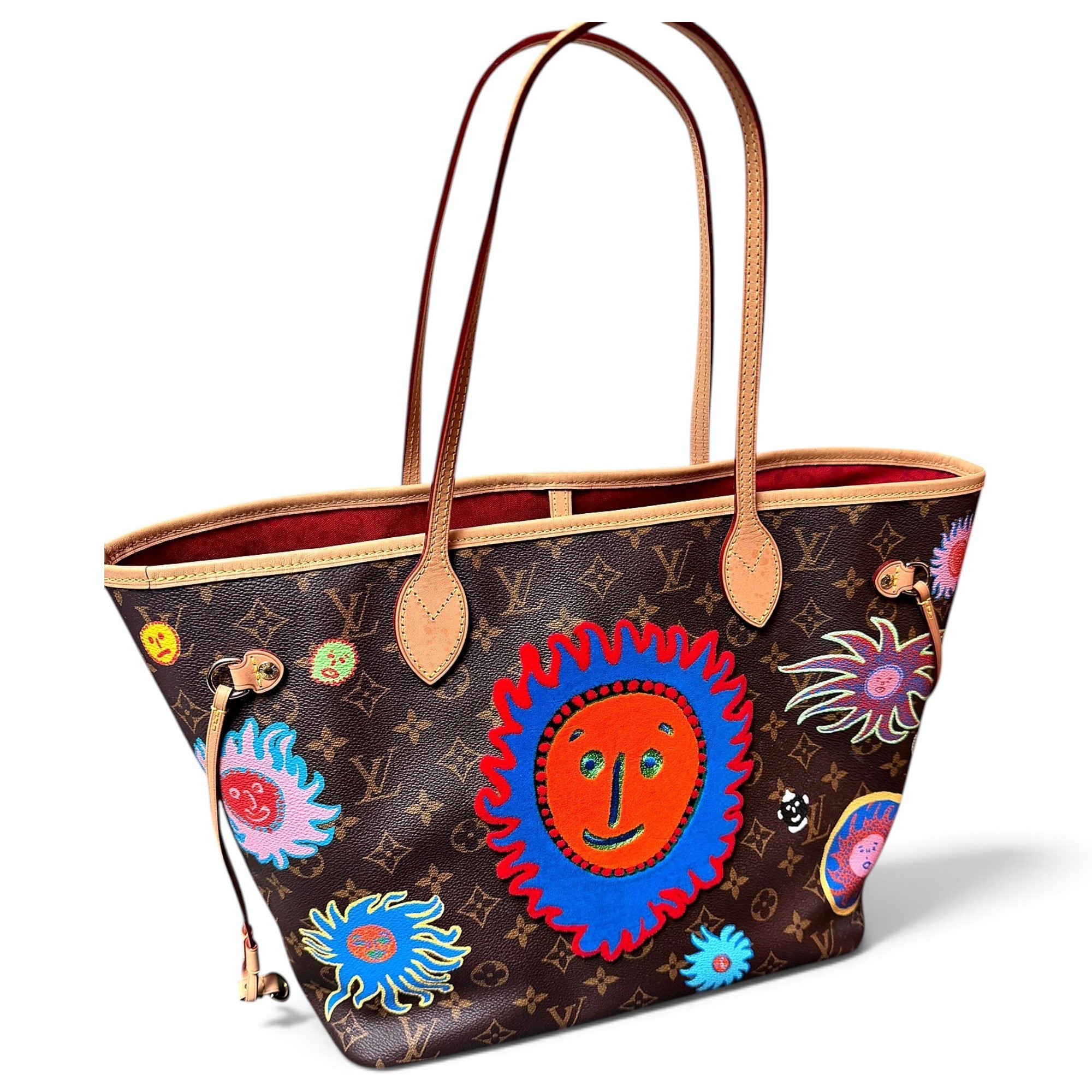Neverfull leather tote
