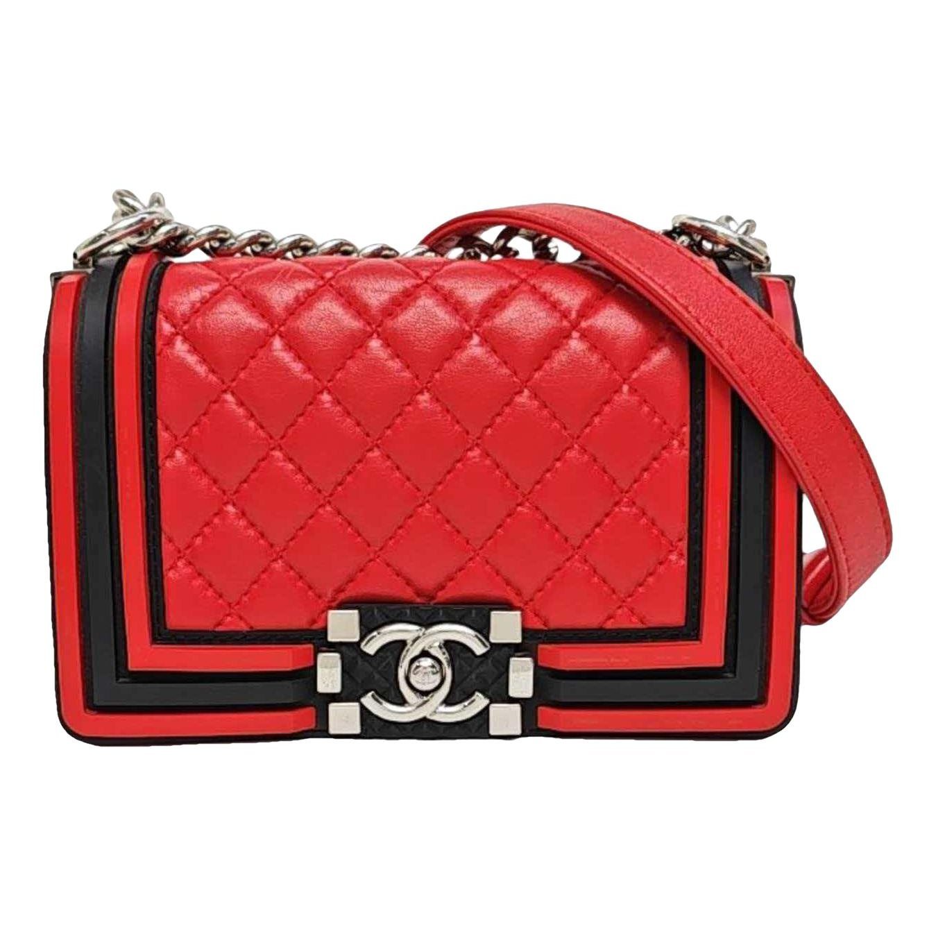 Boy leather crossbody bag