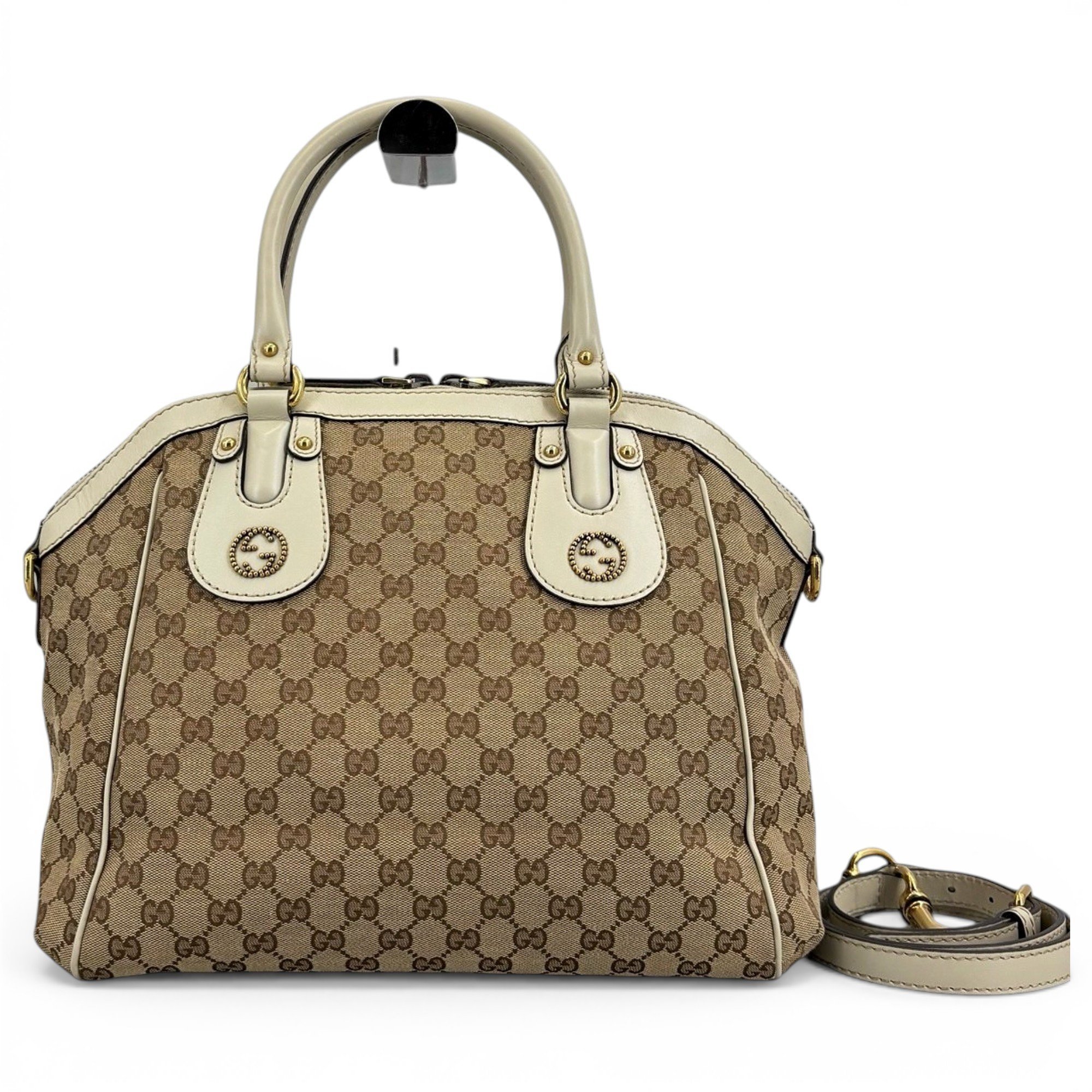 Dôme cloth handbag