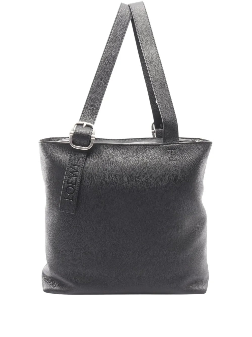 2010-2026 Leather Loop Zip tote bag
