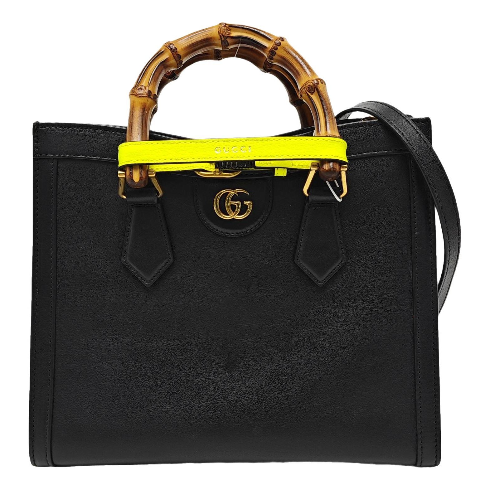Diana Bamboo leather tote