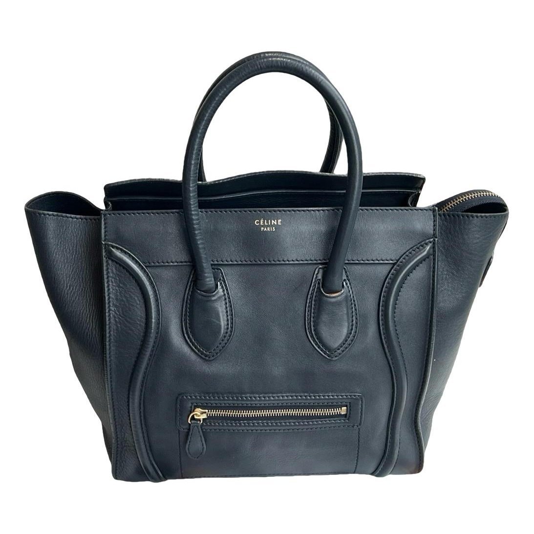 Luggage leather handbag