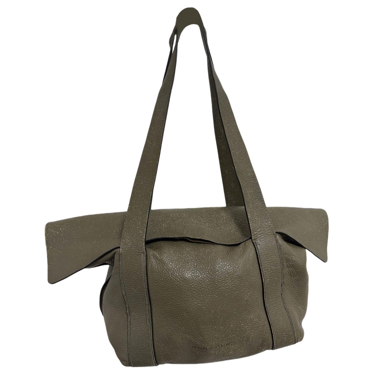 Leather tote
