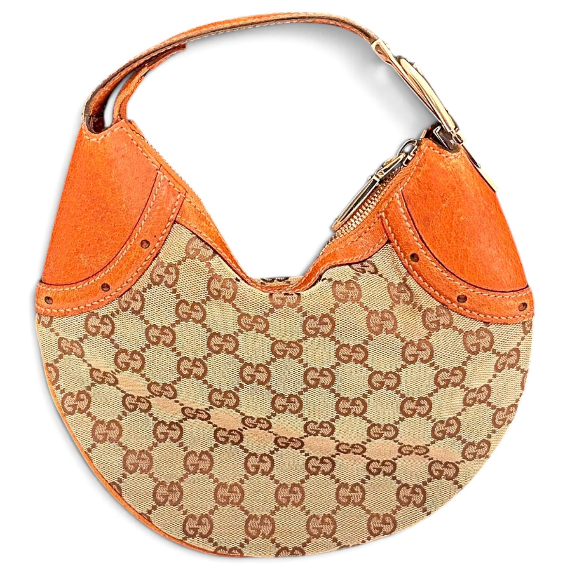 Hobo leather handbag