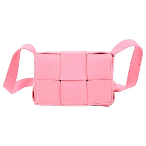 Cassette leather handbag