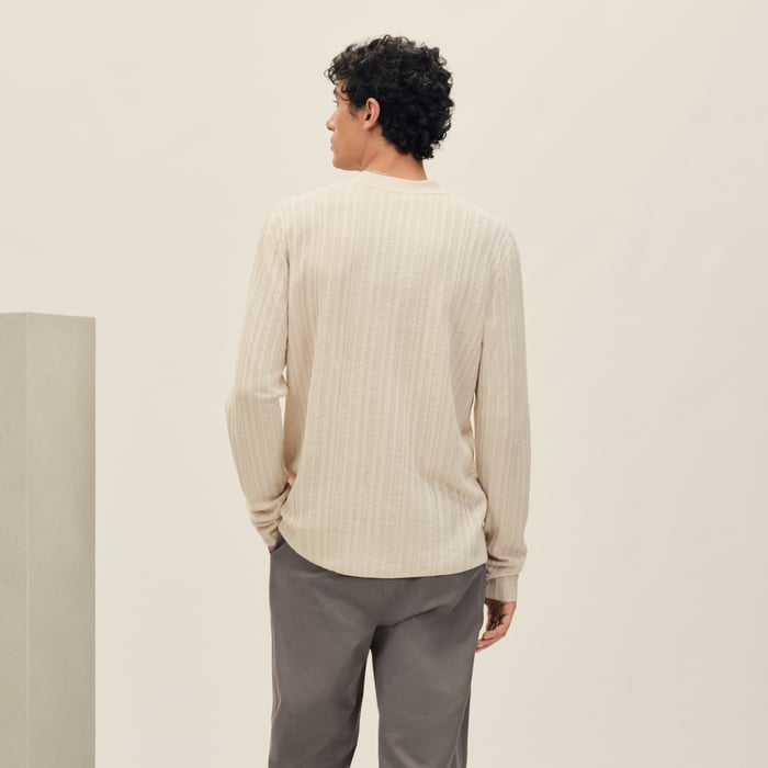 Ficelle Buttoned Cardigan