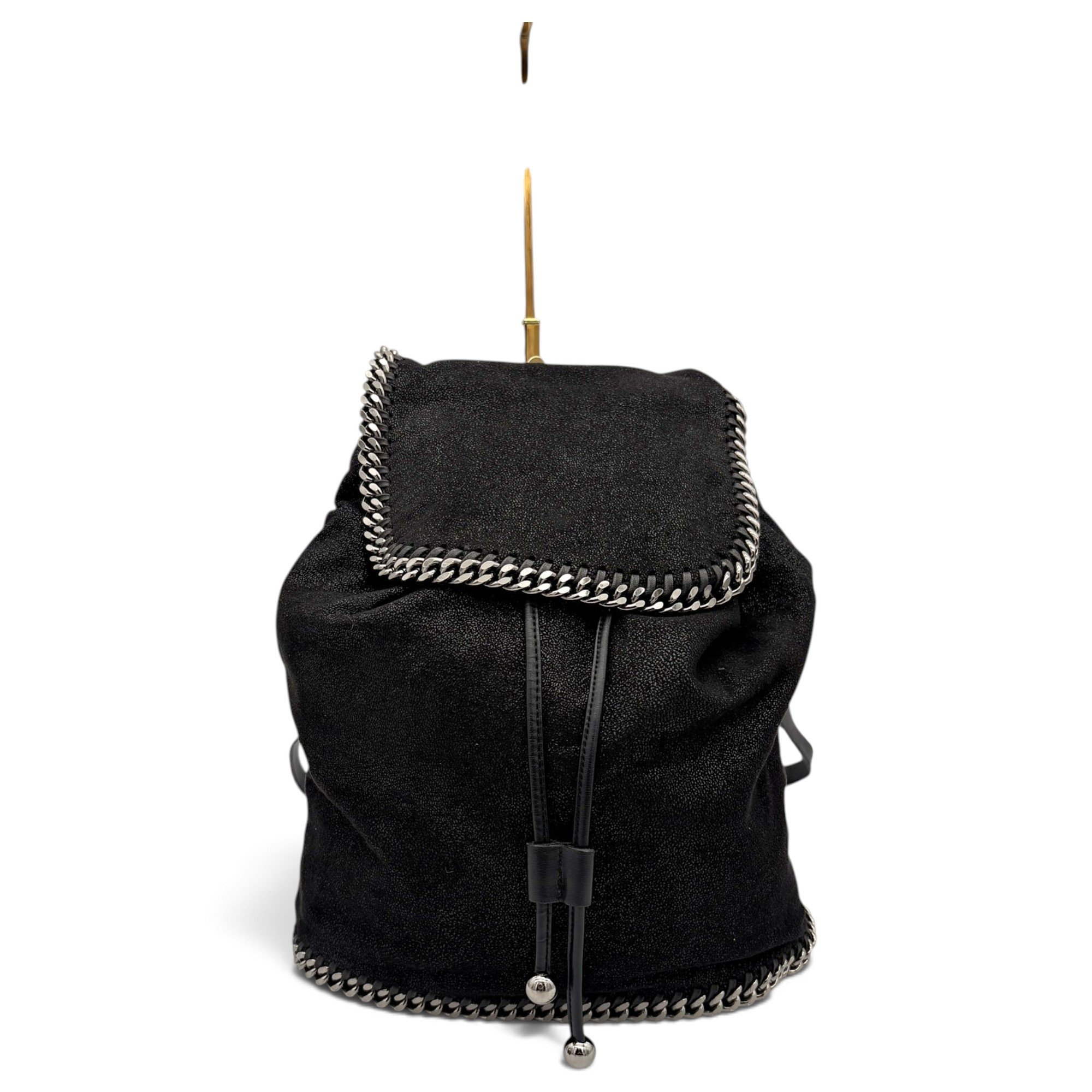 Vegan leather backpack