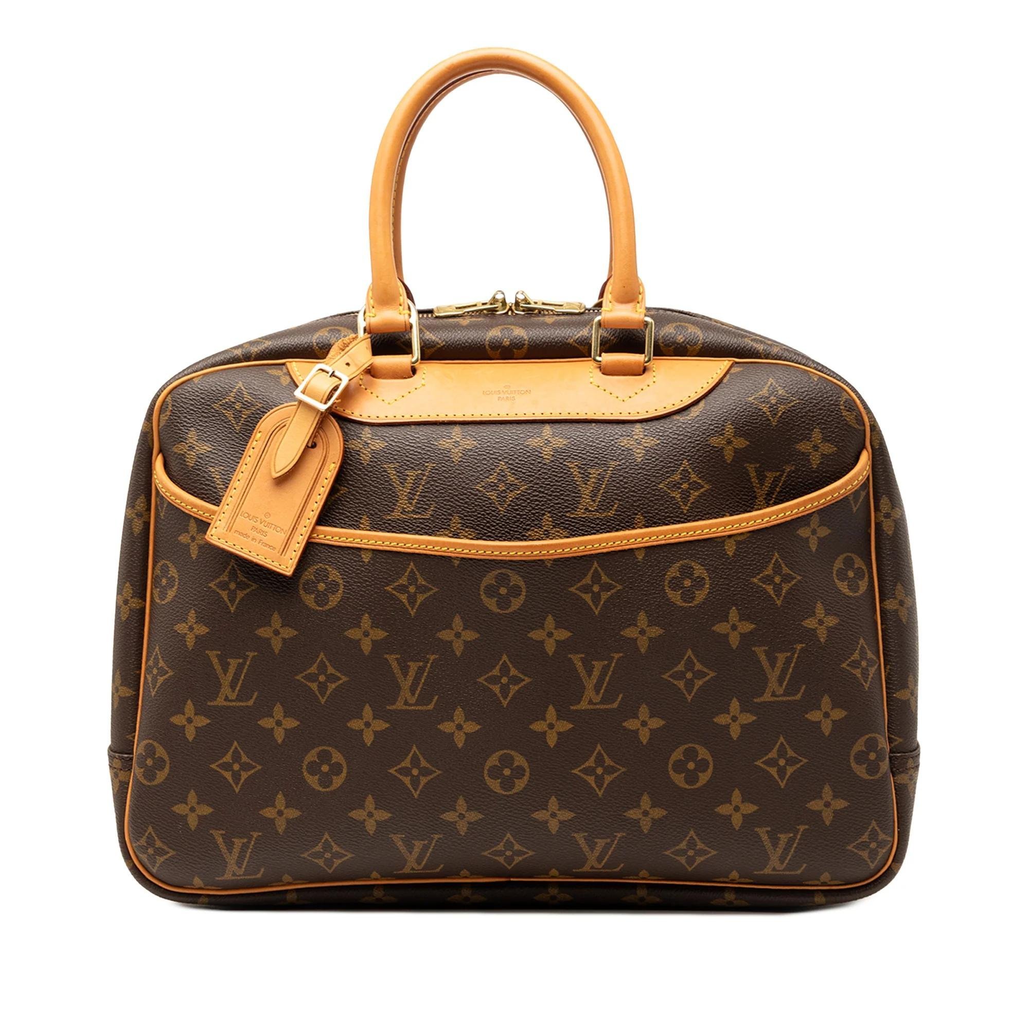Deauville leather handbag