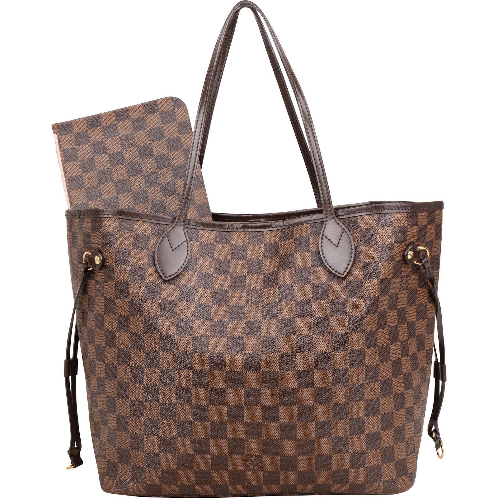 Neverfull leather handbag