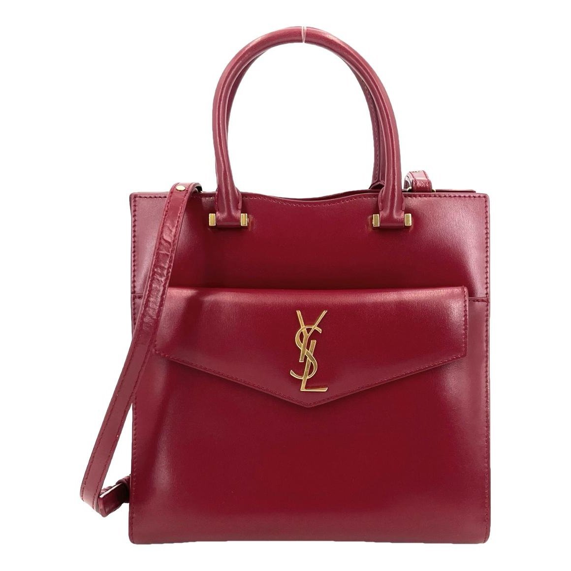 Uptown leather handbag
