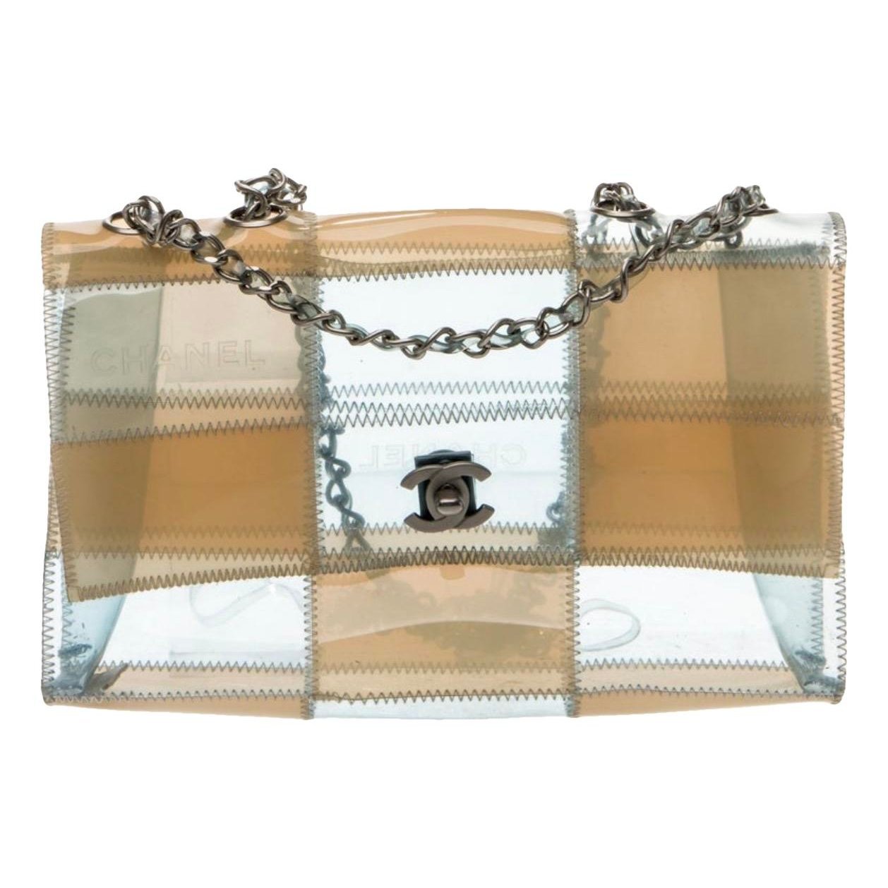 Vinyl handbag