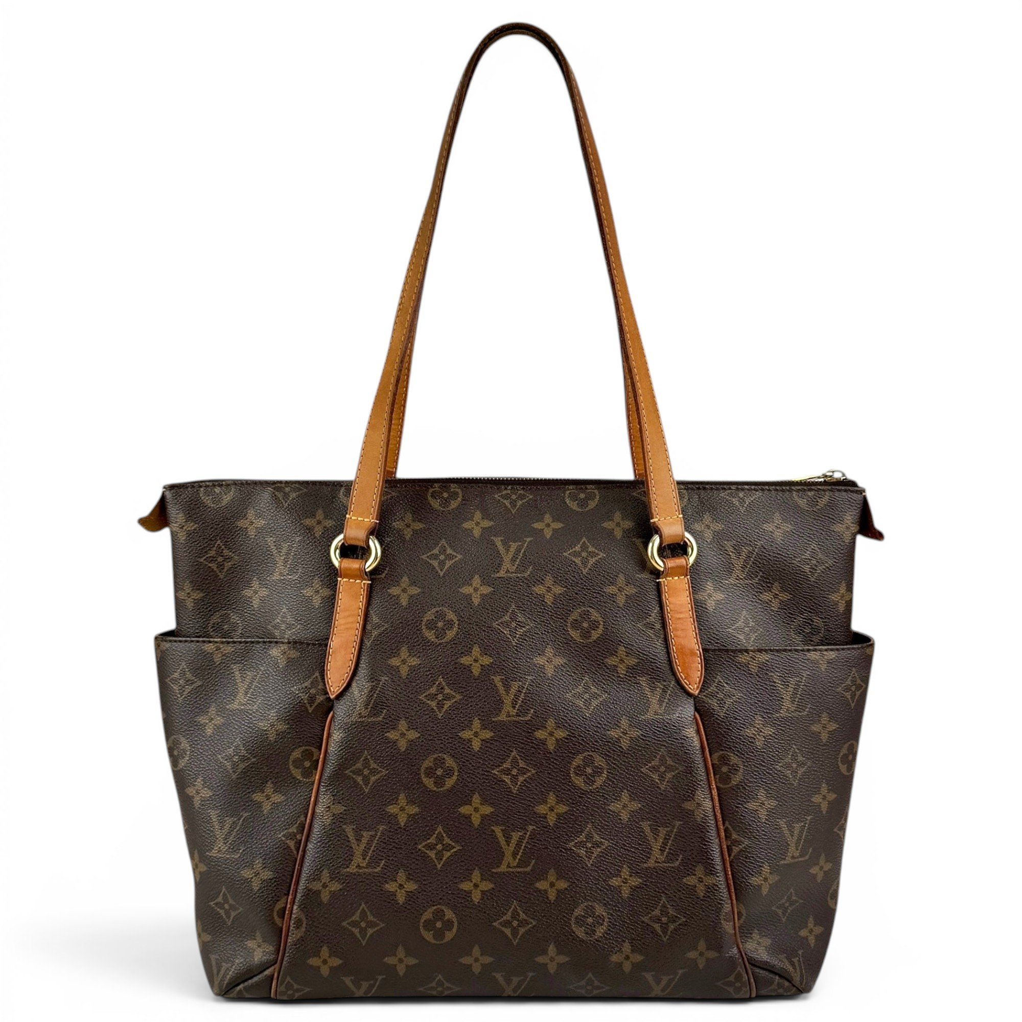 Totally leather tote