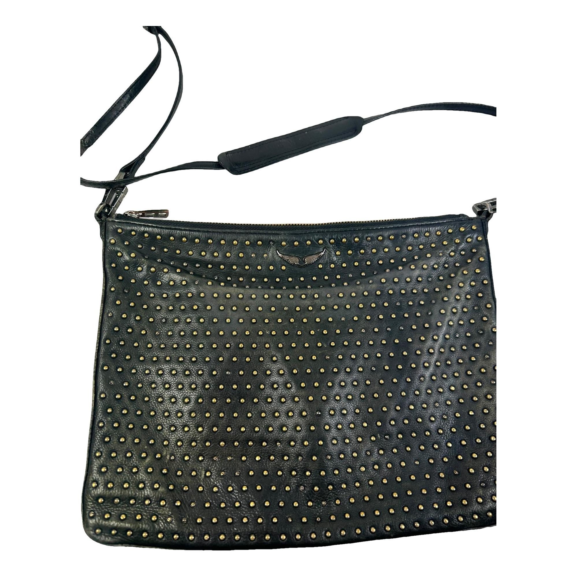 Leather crossbody bag