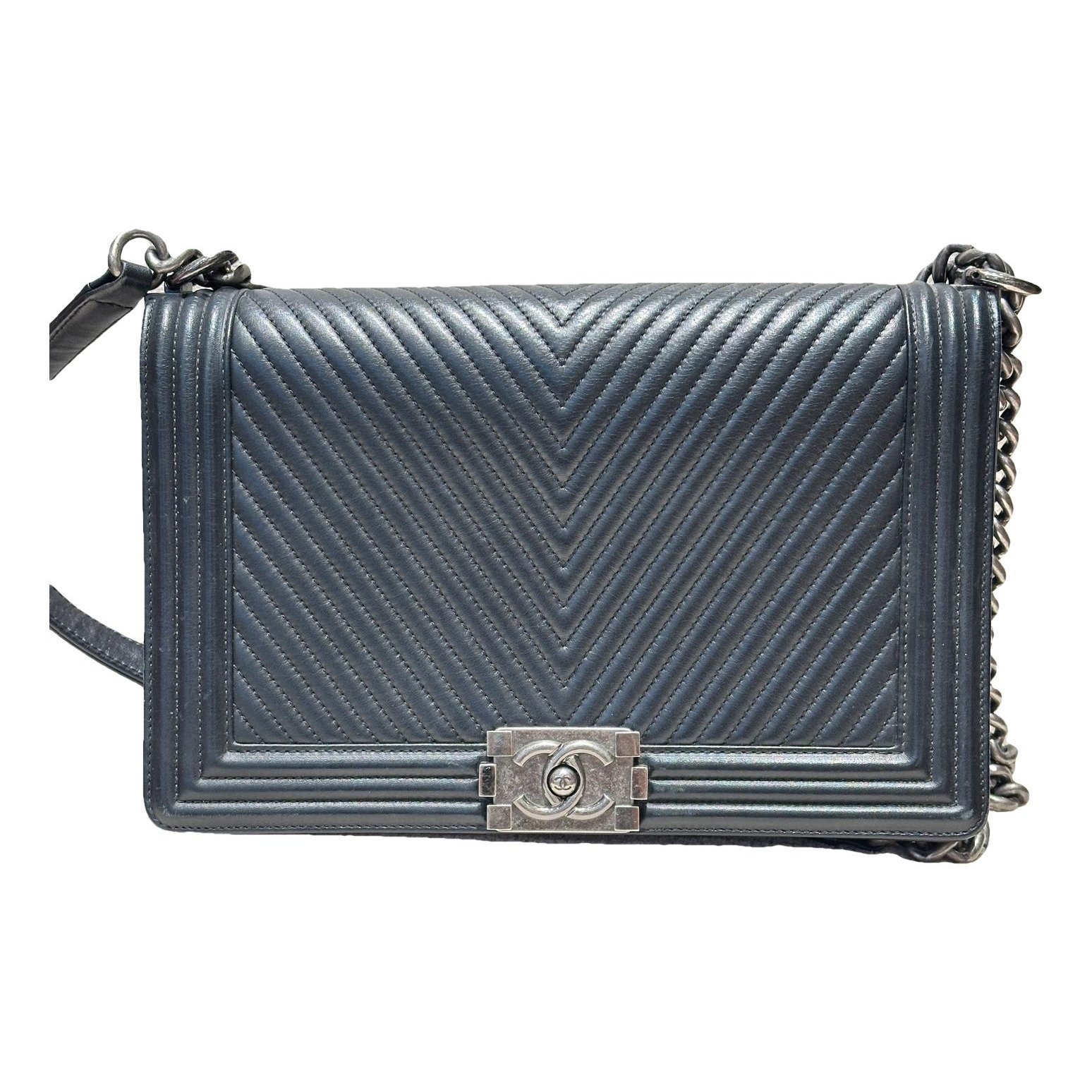 Boy leather crossbody bag