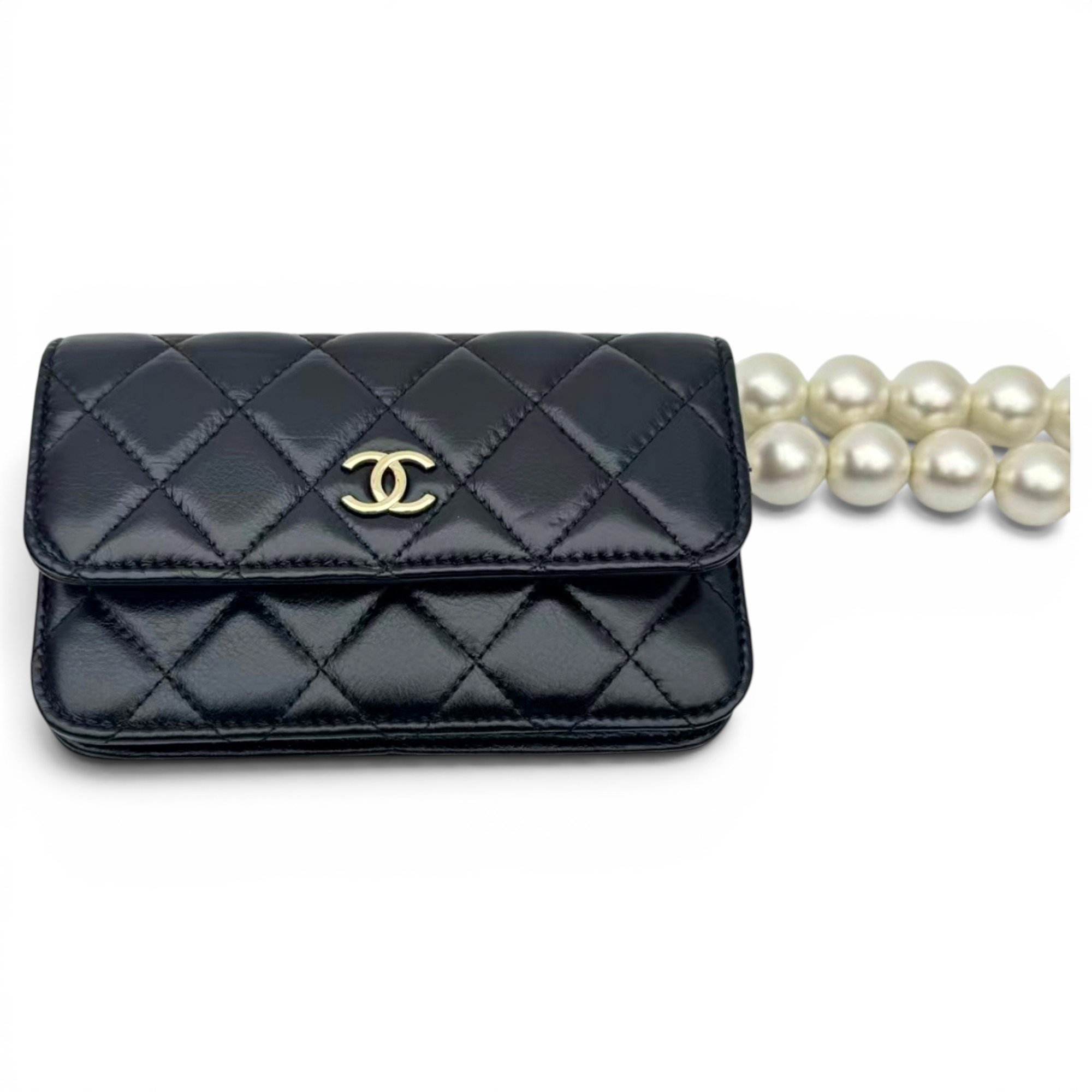Wallet On Chain Timeless/Classique leather crossbody bag