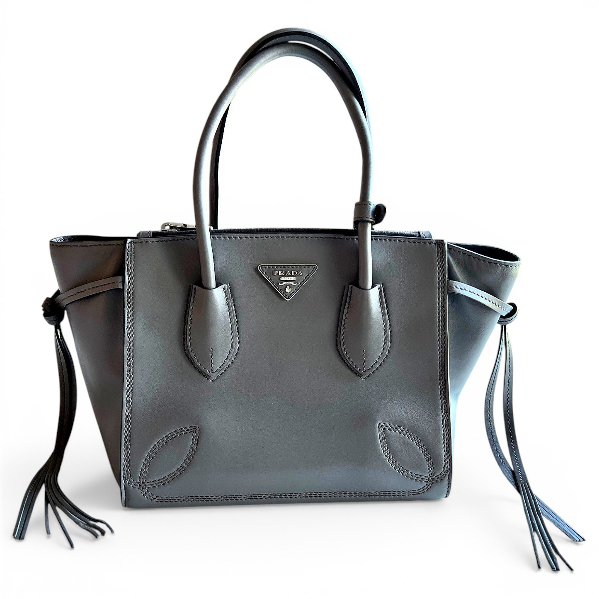Leather handbag