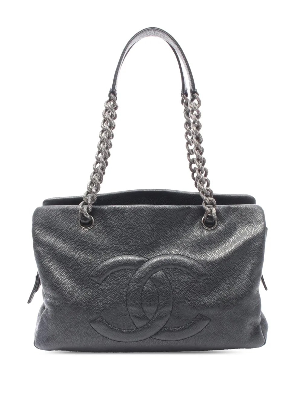 2009-2010 CC Caviar Chain tote bag
