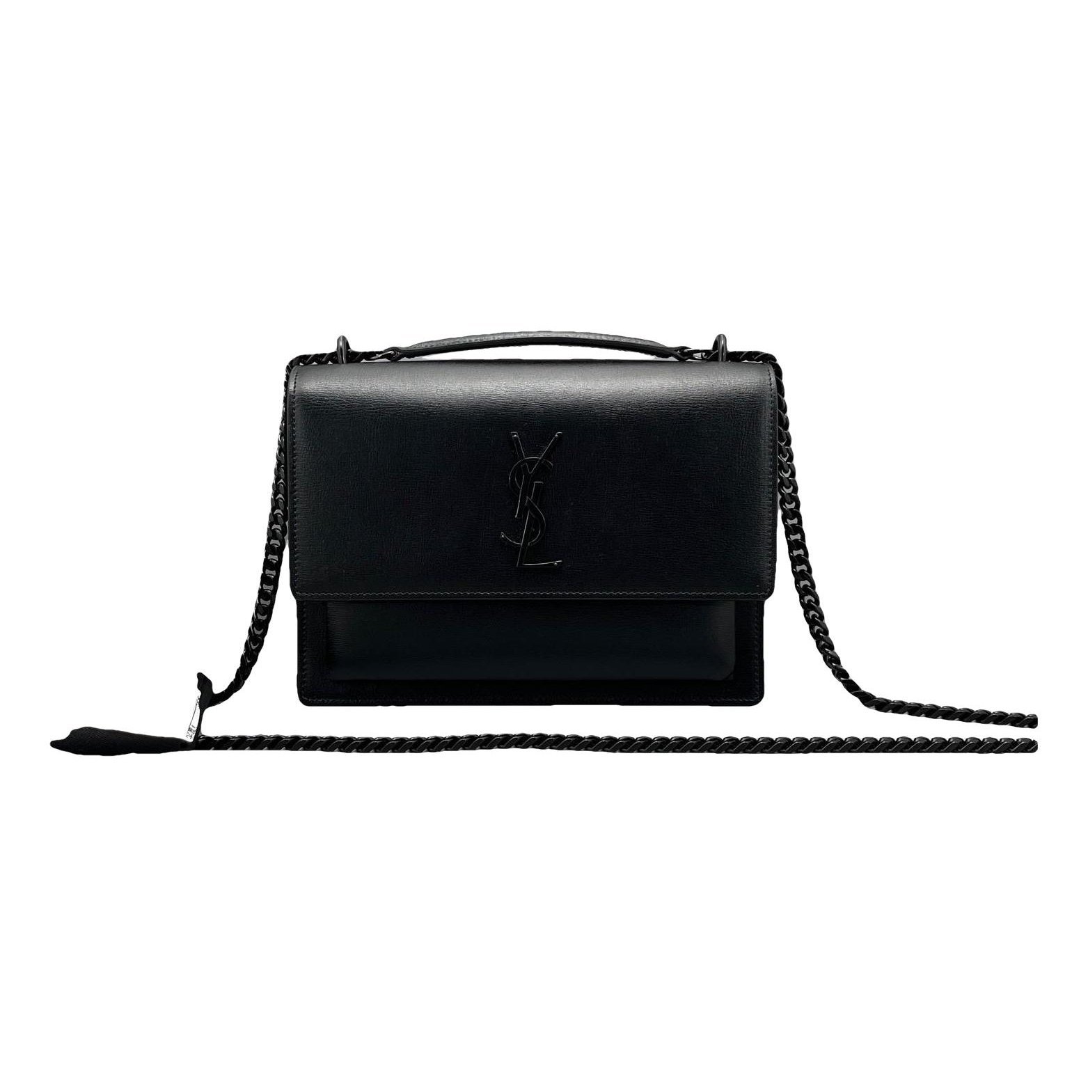 Sunset leather handbag