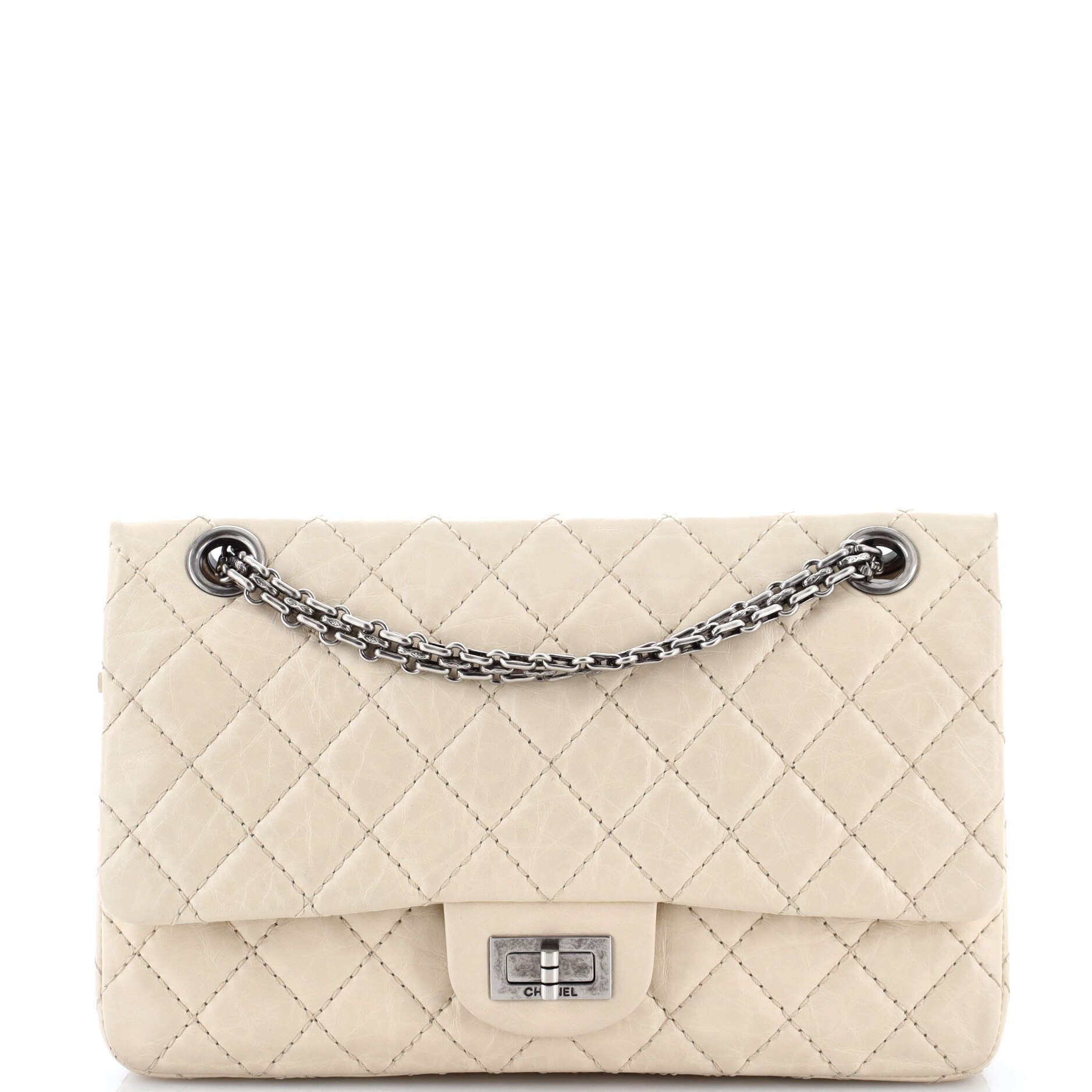 Chanel Reissue 2.55 Flap Bag Quilted Aged Calfskin 225