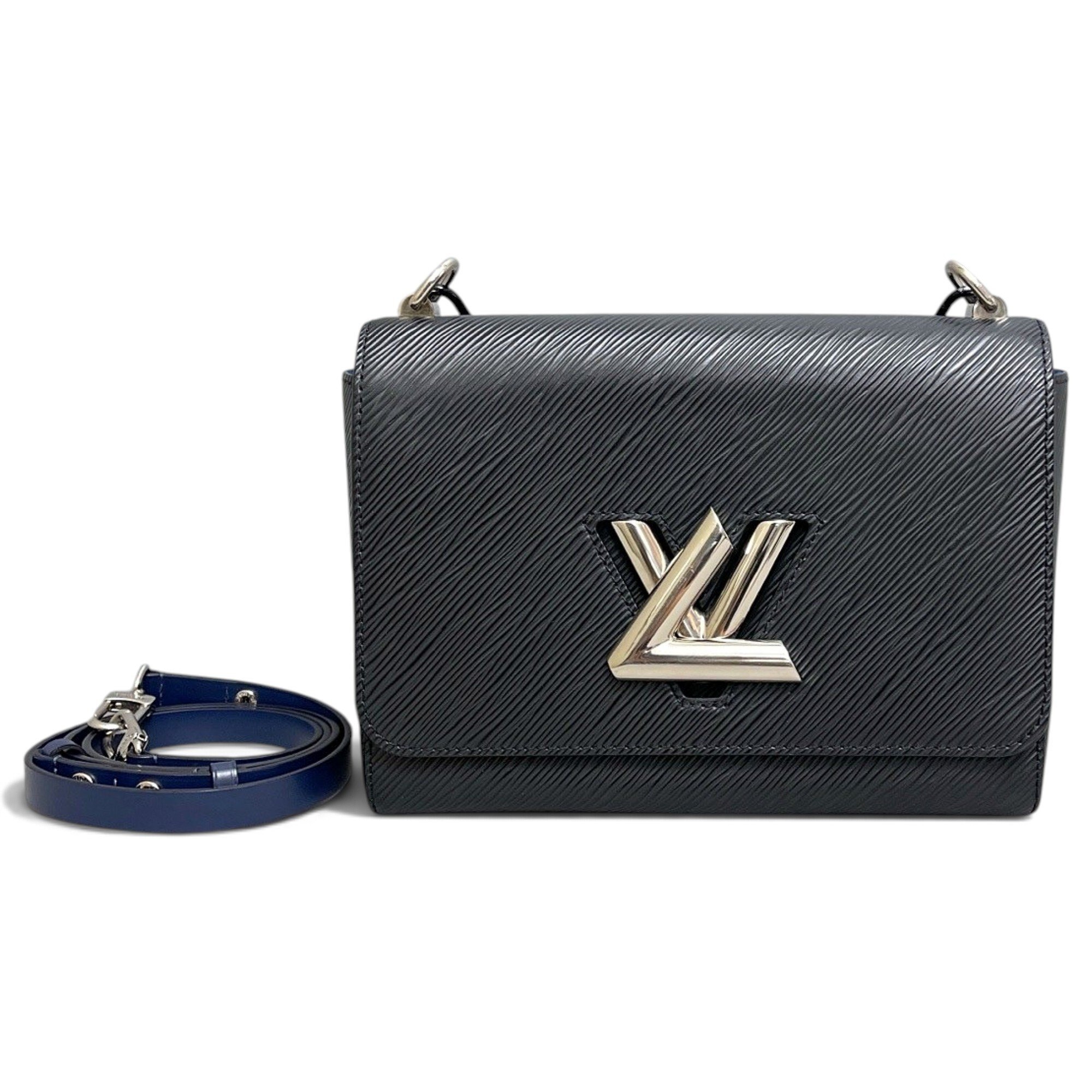Twist leather handbag
