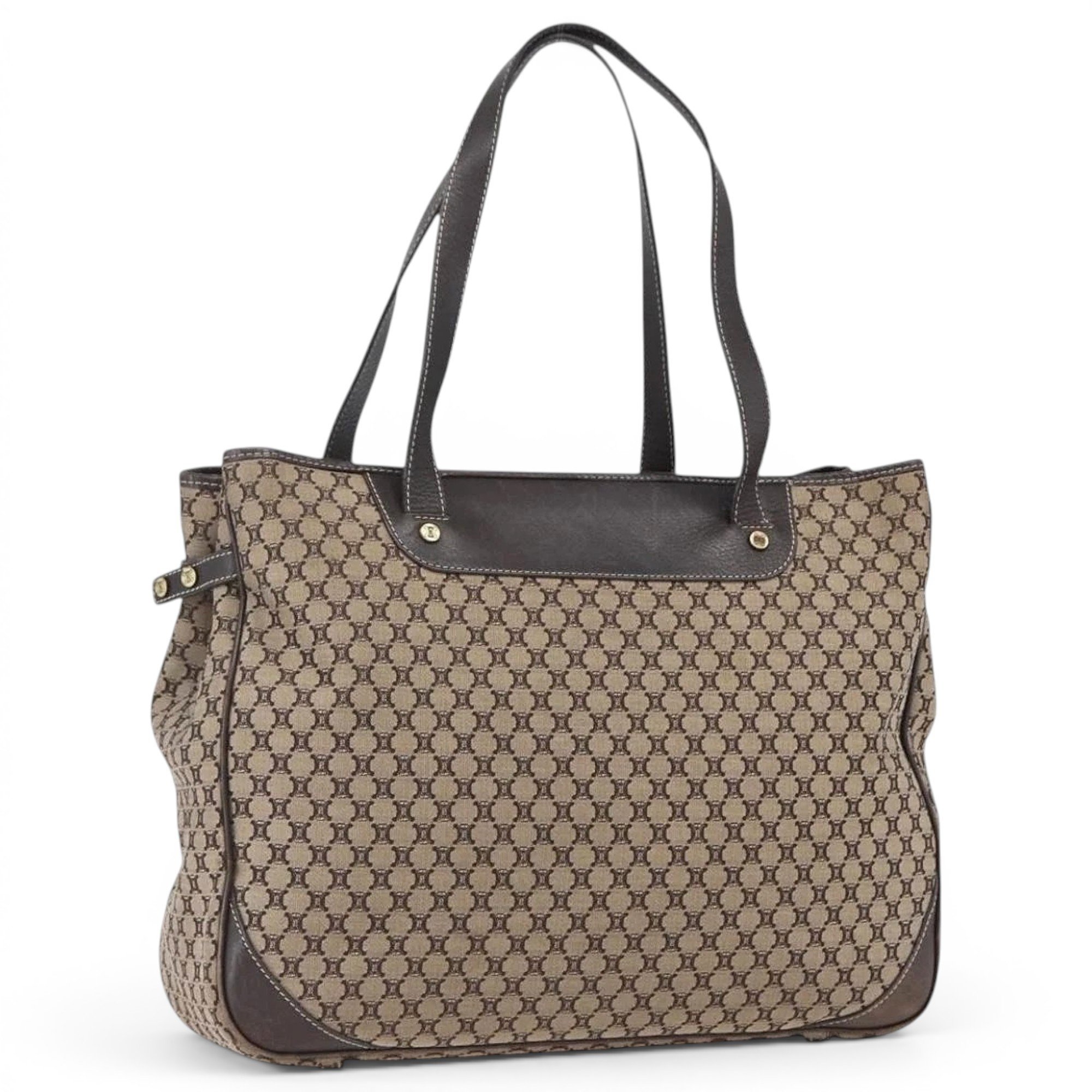 Leather tote
