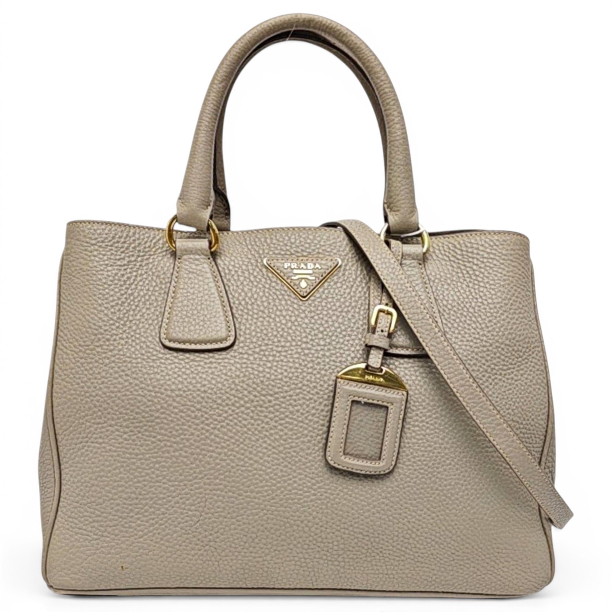 Galleria leather handbag