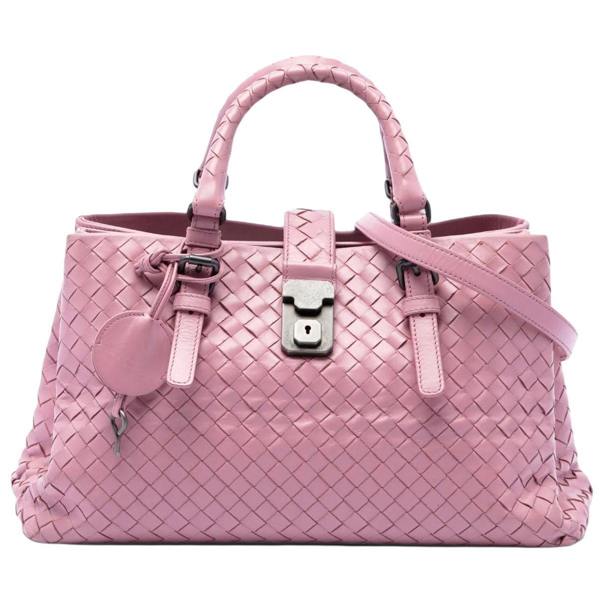 Roma leather satchel