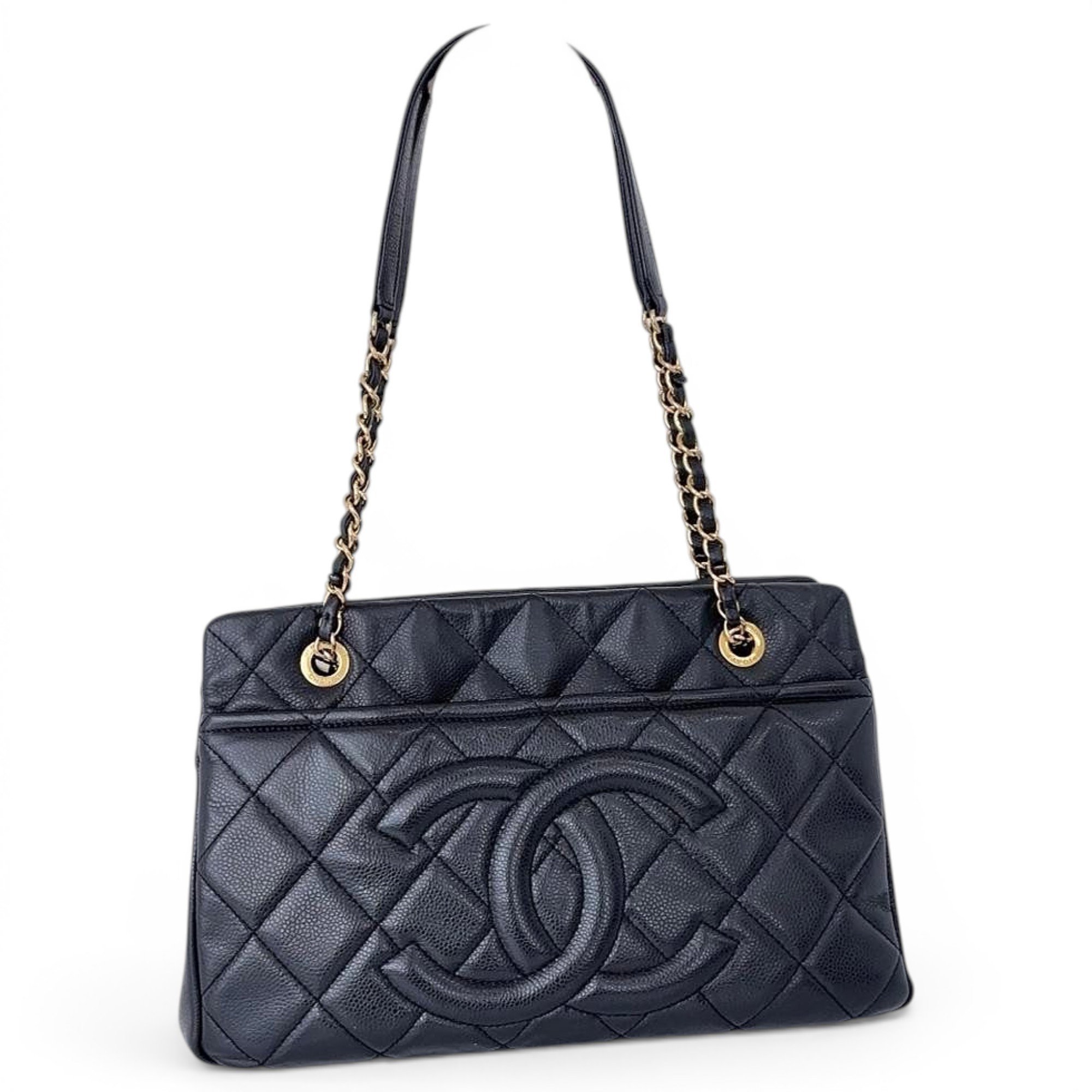 Leather tote