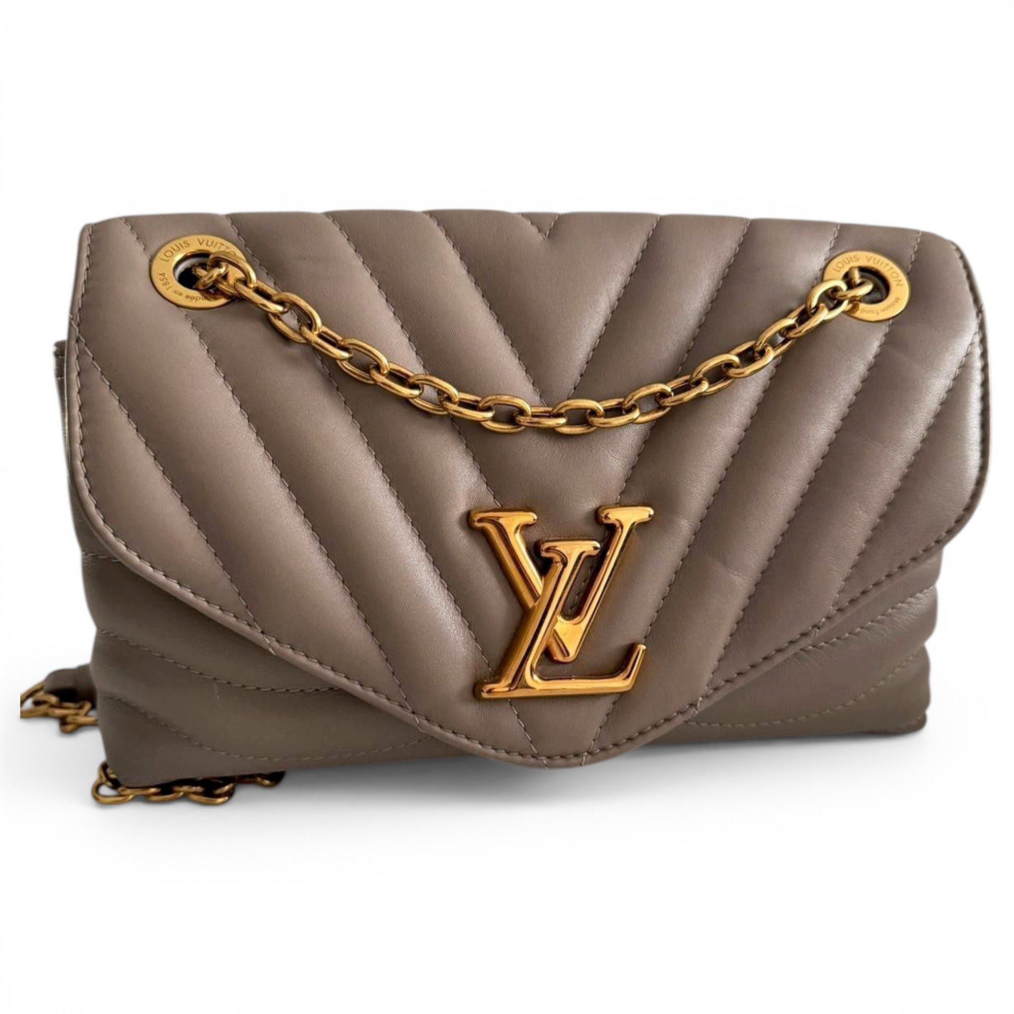 New Wave leather handbag