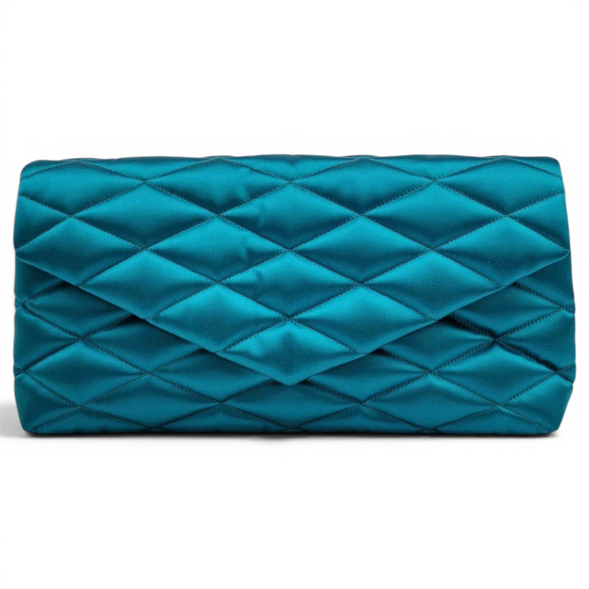 Sade Pochette Enveloppe silk clutch bag
