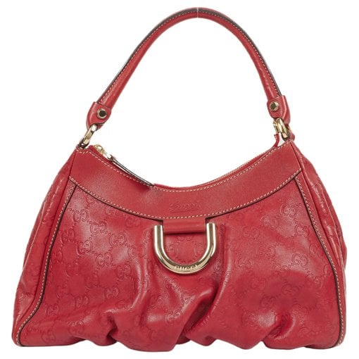 D-Ring leather handbag