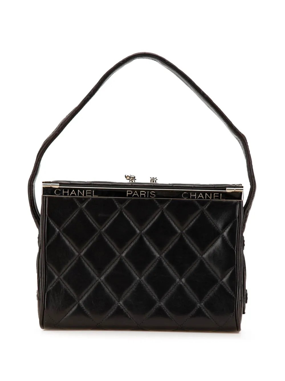 1996-1997 Quilted Lambskin Leather Box Bag handbag