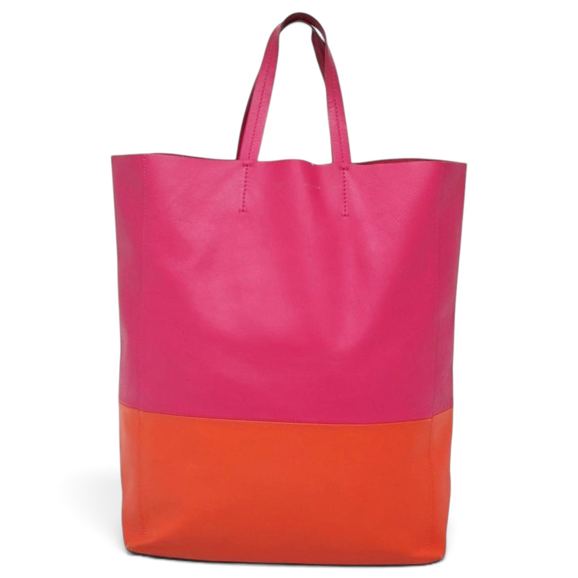 Leather tote